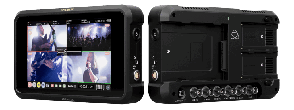 Atomos Shogun Classic front back