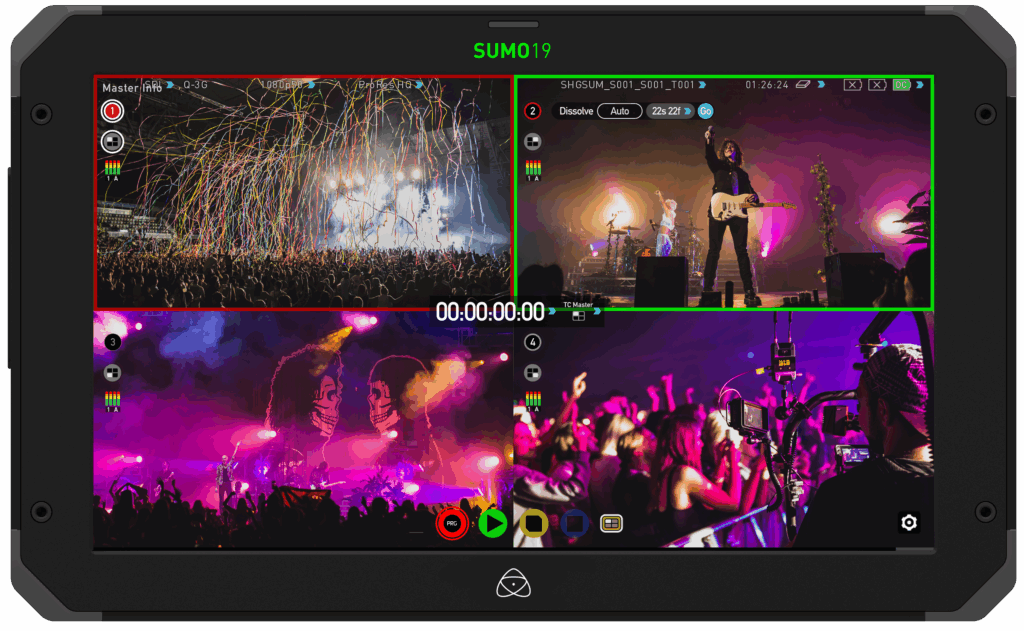Atomos SUMO19 se switcher