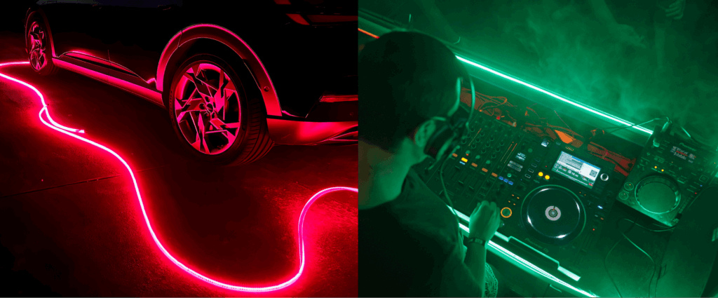 Atomos rope light Sun Dragon insitu